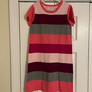 Place Pink Sheath Dress Casual Crew Neck Short Sleeve